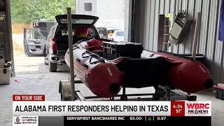Alabama first responders helping in Texas