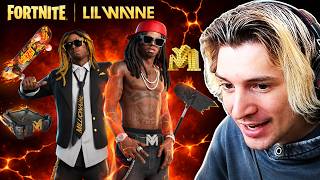 Details XQC Reacts to Lil Wayne Fortnite Trailer News