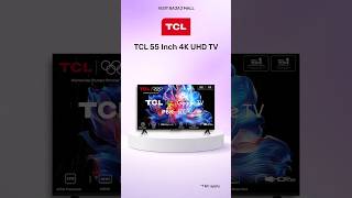 TCL 55 Inch 4K UHD TV 📺 | Big Screen Entertainment on Easy EMI!