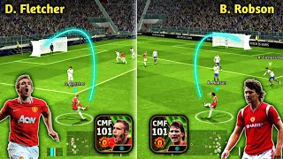 D. Fletcher Vs B. Robson Who Is Better? - Review In Efootball 2024 Mobile