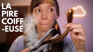 Asmr La Pire Coiffeuse A Ouvert Un Nouveau Salon ??