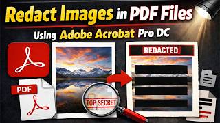 How to Permanently Redact Images in PDF Files Using Adobe Acrobat Pro DC