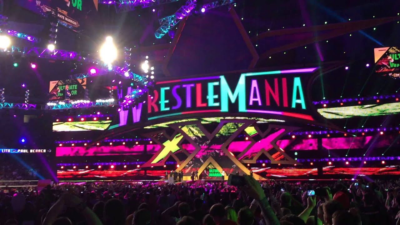 Ultimate Warrior Entrance WM30