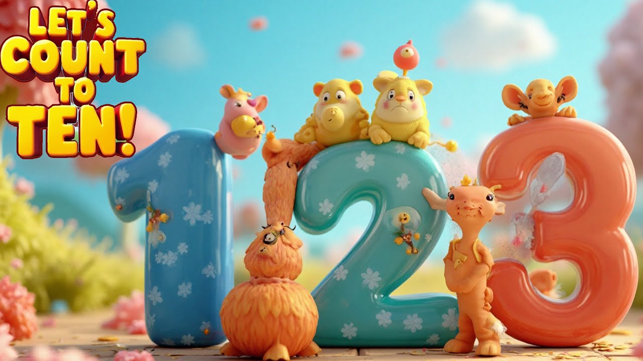 Learn Numbers 1 to 10 for Kids | Fun & Easy Counting! - YouTube