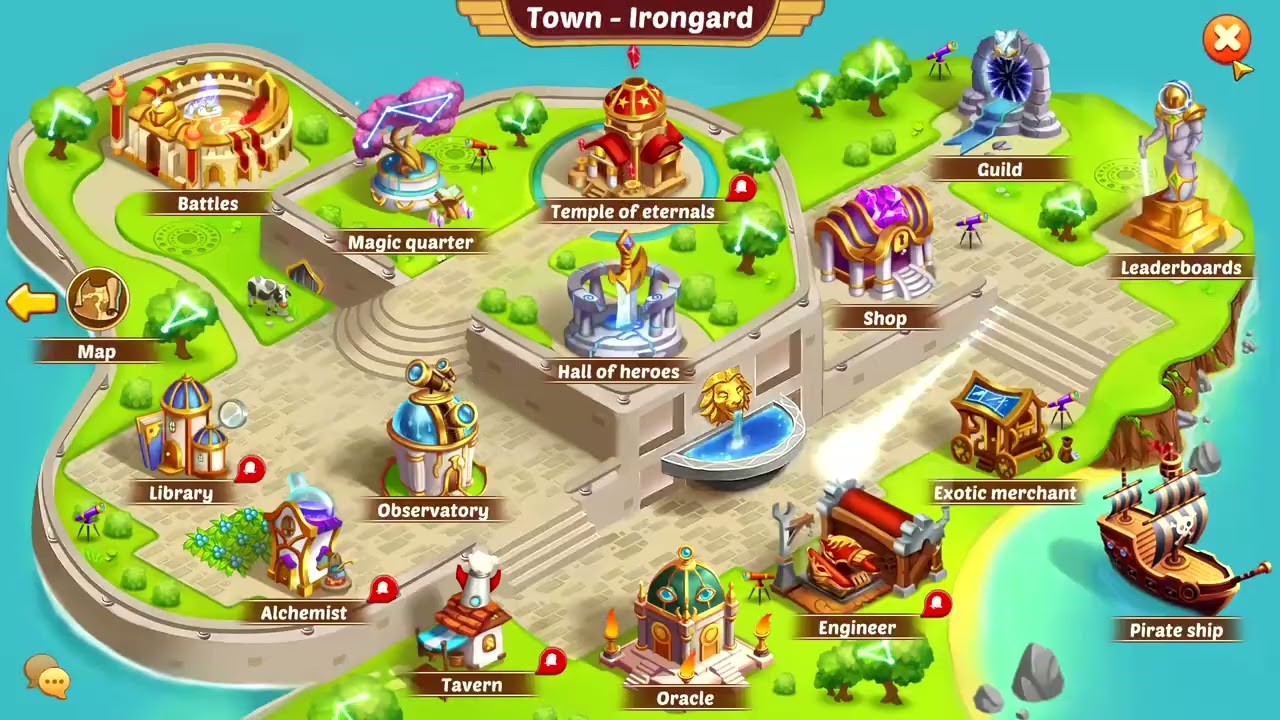 Firestone Idle RPG - Item Stat & Percentage Increases From Legendary to Mythic