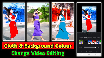 1 Click और Cloth & Background Color Change || Colour Grading Video Editing in VN app | Jsr ka londa
