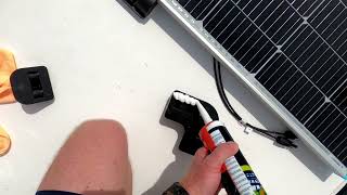Renogy Solar Panel Install On Toy Hauler Caravan