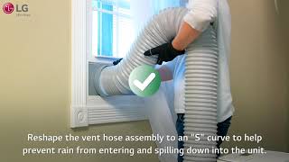 LG Portable ACs How To Prevent Water Leakage