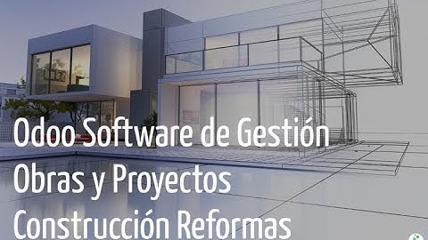 Odoo Software de Gestión Obras y Proyectos Construcción Reformas. Openinnova