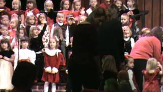 Max & Meghan's Pre-School Christmas Program at Okolona Christian Church on December 15th, 2009