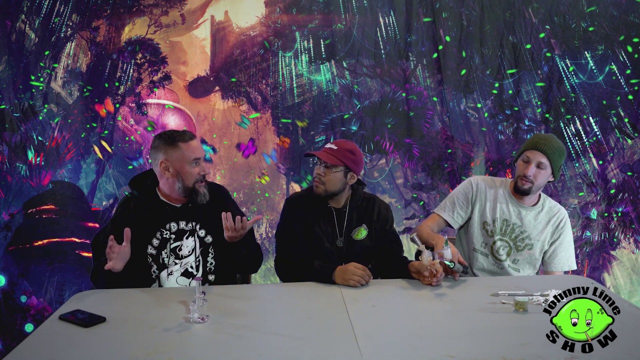 The Johnny lime show Cannabis cures Cancer with Dragon Dave & Bustaseedfarms !!!