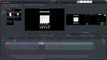 Beginners Guide Lightworks 14 On Linux - Part 3: Text Overlay, Audio, Slider Edits