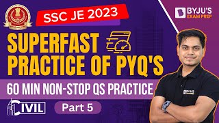 SSC JE Civil Engineering Lectures | Question Practice | SSC JE 2023 | BYJU'S