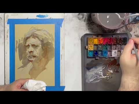 Excerpt From Gouache Sketch