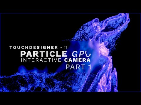 3D Particle GPU Interactive Camera (part 1) | TouchDesigner Tutorial