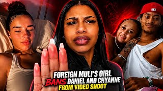Foreign Muli's girl admits to being the one to ban Daniel & Chyanne from #rr video shoot 👀🍿🥣