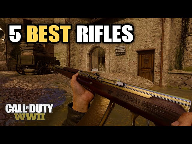 Complete Call of Duty WWII Weapon Review! (Every Gun + Testing, Which Is  Best?) 