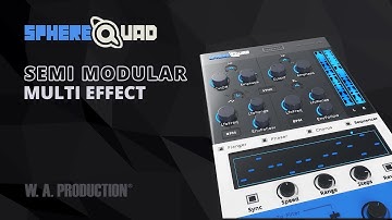 SphereQuad - Semi Modular Multi Effect Plugin (VST / VST3 / AU / AAX)