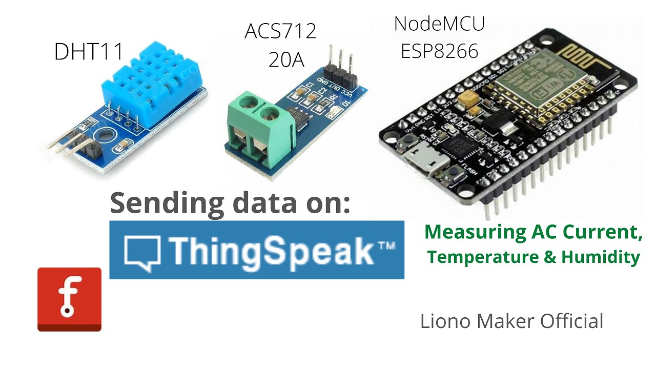 Interfacing Dht11 And Acs712 Sensors With Nodemcu Esp8266 Sending