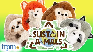 Sustain A-Mals Stuffed Animals Made From Recycled Materials from Kids Preferred Review!