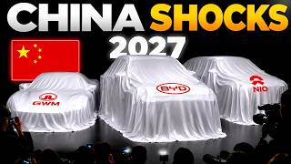 CHINA Revela 6 AUTOS para 2027 y busca DESTRUIR a la Competencia