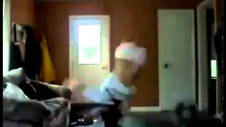 Hot Girl Cartwheel Fail Funny Video