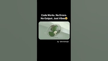 Finally Code Works but No Output 😂 #developermemes #codingmemes #funny #comedy #Programmingmemes