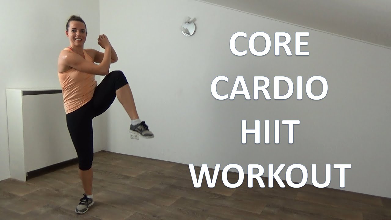 Minute Core Cardio HIIT Workout For Belly Fat No Equipment YouTube