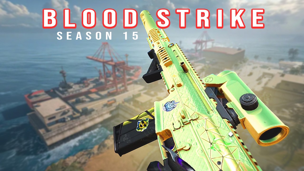 លេងហ្គេម Blood Strike Season 15 with Golden Scar | Cambodia Gameplay