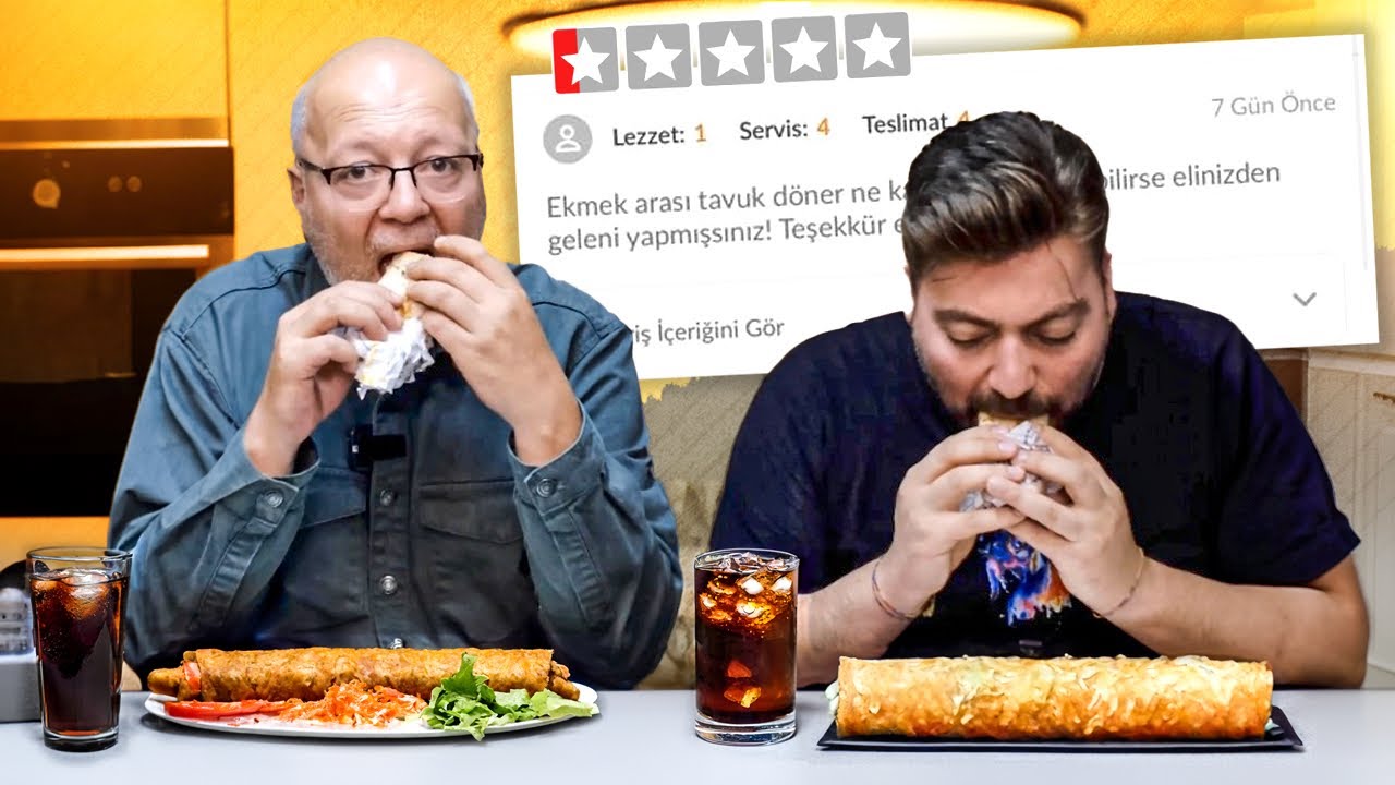 KÖTÜ PUANLI DÖNERLERİ DENEDİK ! @Serdar Başkan