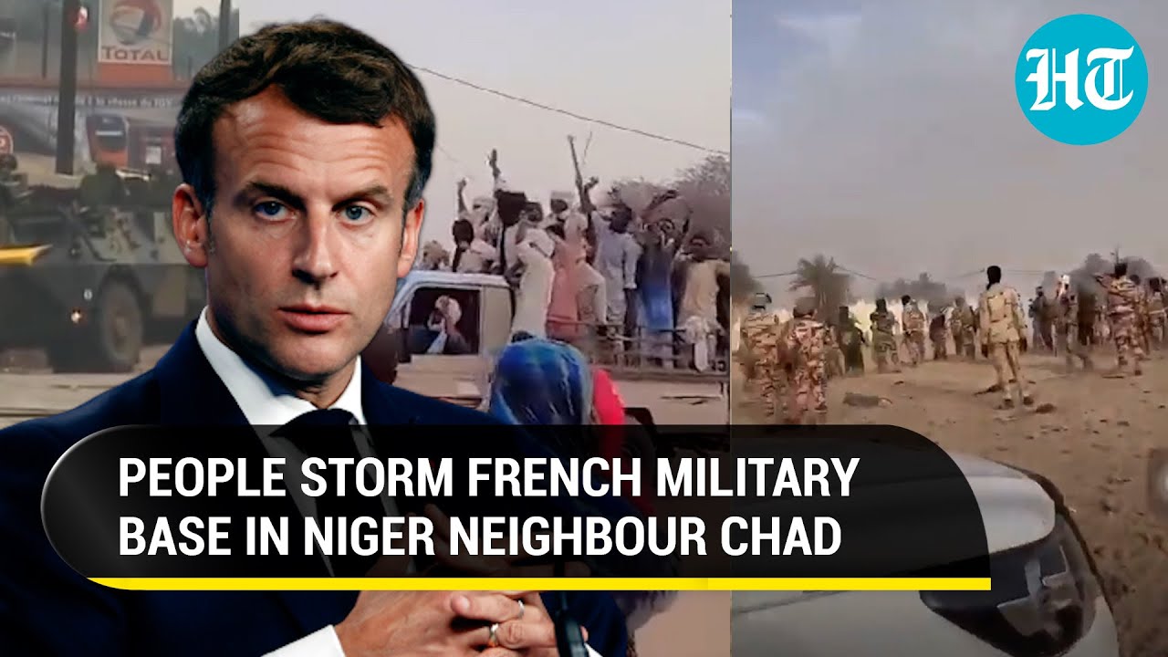 Protesters Storm France's Army Base After French Nurse Shoots Dead Chadian  Soldier