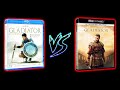 Comparativa Gladiator - Blu-Ray vs 4k-UHD