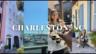 CHARLESTON South Carolina TRAVEL VLOG downtown Charleston Charleston flea market hibachi