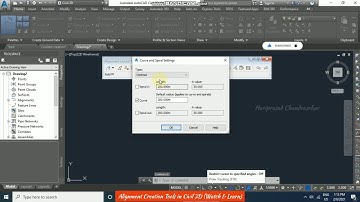Alignment Creation Tools in Civil 3D (Watch & Learn)