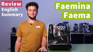 Faemina Espresso Machine Review - Big Investment, Big Performance?