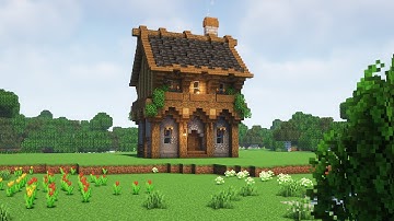 Minecraft How to Build Medieval House