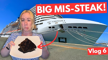 DISAPPOINTING Sea Day Lunch at Butcher’s Cut on MSC Virtuosa!