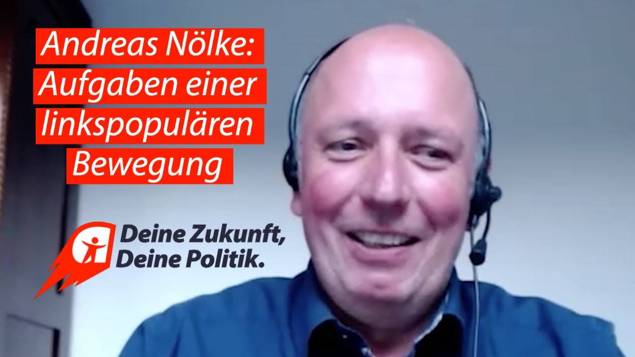 Vortrag & Diskussion mit Andreas Nölke über die Aufgaben einer linkspopulären Bewegung