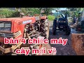 Bán 4 chiếc máy cày Shibaura iseki  mới về