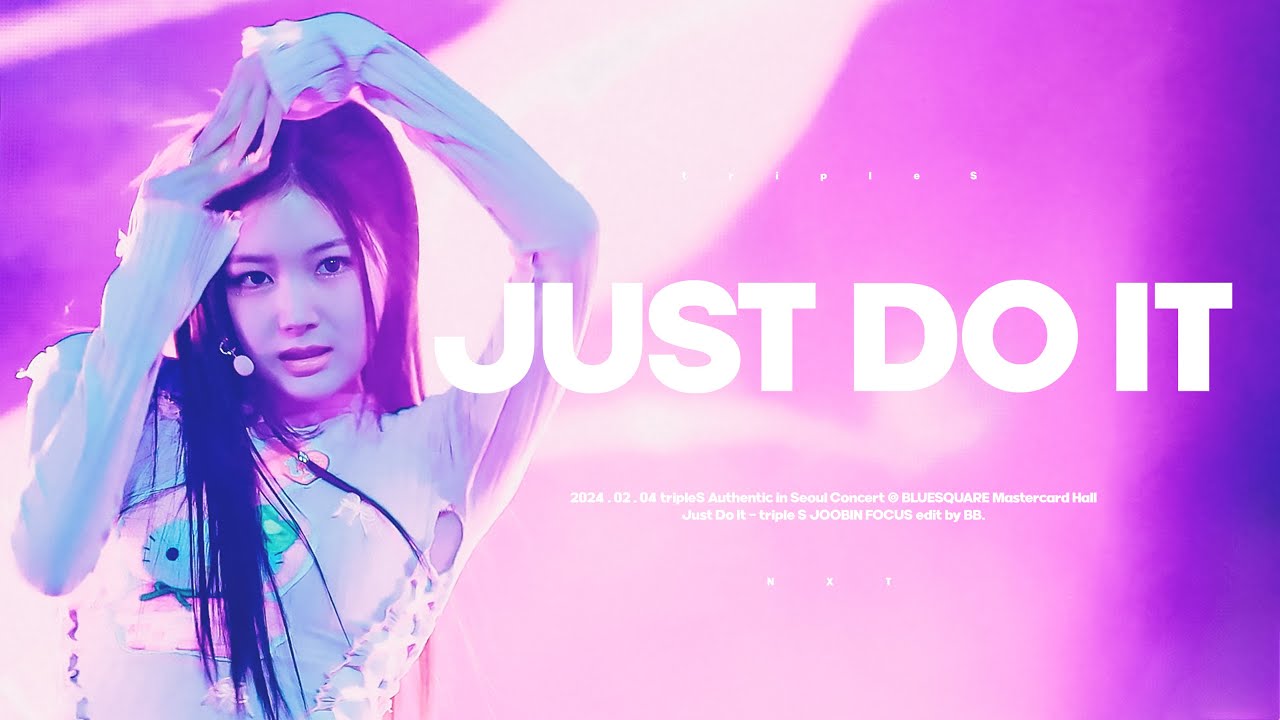 [4K] 240204 트리플에스 tripleS NXT 주빈 JOOBIN - Just Do It fancam.