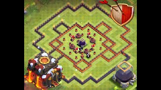 [ FARMING BASE ] TOWN HALL 10 (TH10) Dark Elixir Protection Base 2019!!!