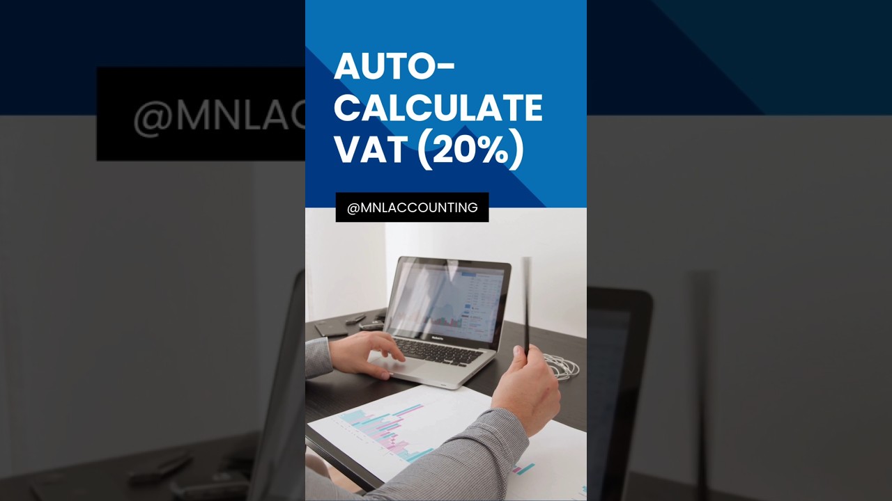 ⁣Stop Calculating VAT Manually | Excel Hack 💼 #ExcelHack #AccountingTips #VAT