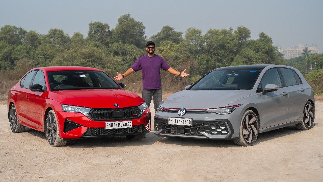 Skoda Octavia RS vs Volkswagen Golf GTI - Fast Sedan Or Hot Hatch? | Faisal Khan