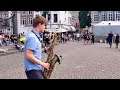 "Uptown Funk" - Street Musician Karsten Belt (Saxophone)