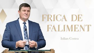 Iulian Costea - Frica de faliment