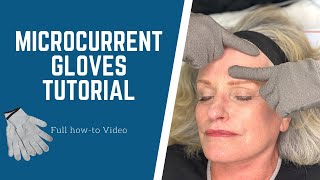 Microcurrent Gloves Tutorial || Non-surgical Facelift Training with Zemits Microcurrent
