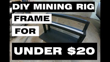 DIY Cheapest Mining Rig Frame for Under $15