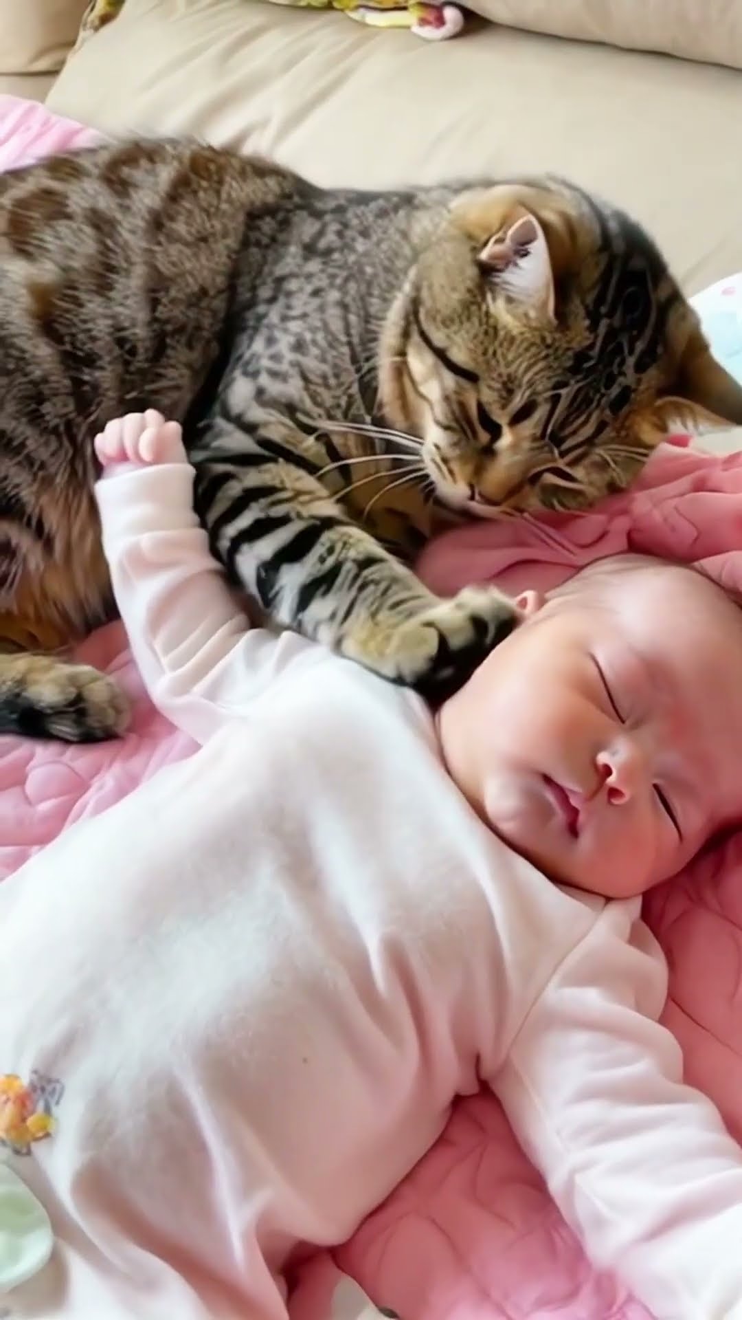 Clukr feeding hungry baby and finds...