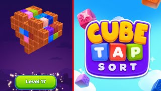 Cube Tap Sort Level 17 Game Walkthrough