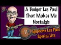 A Budget Les Paul That Makes Me Nostalgic... Epiphone Les Paul Special Lite
